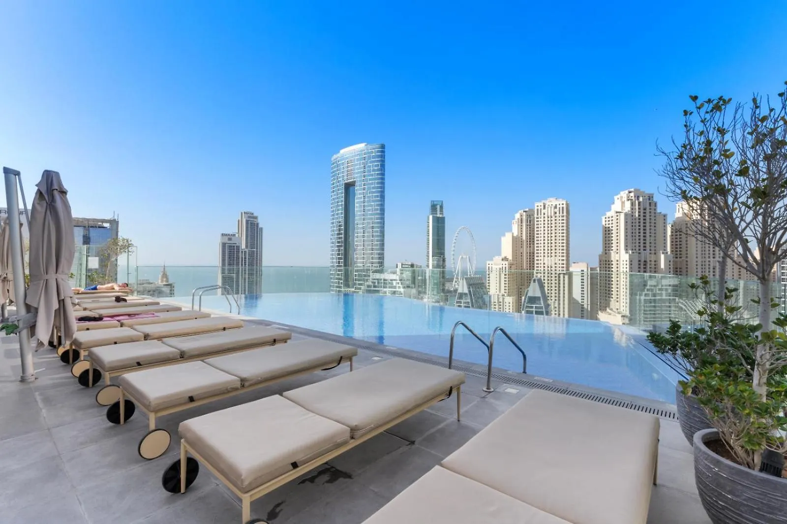 Apartment Ferienwohnung Luxury Living In Dubai Marina - 1Br Extra Large